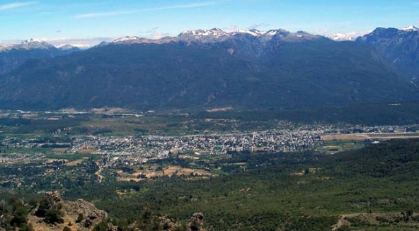 El Bolsón, vista panorámica