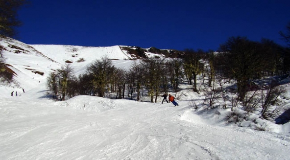 Esquí en cerro Chapelco