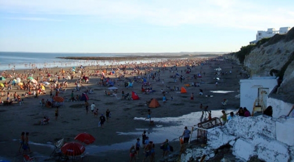 Playa de Las Grutas